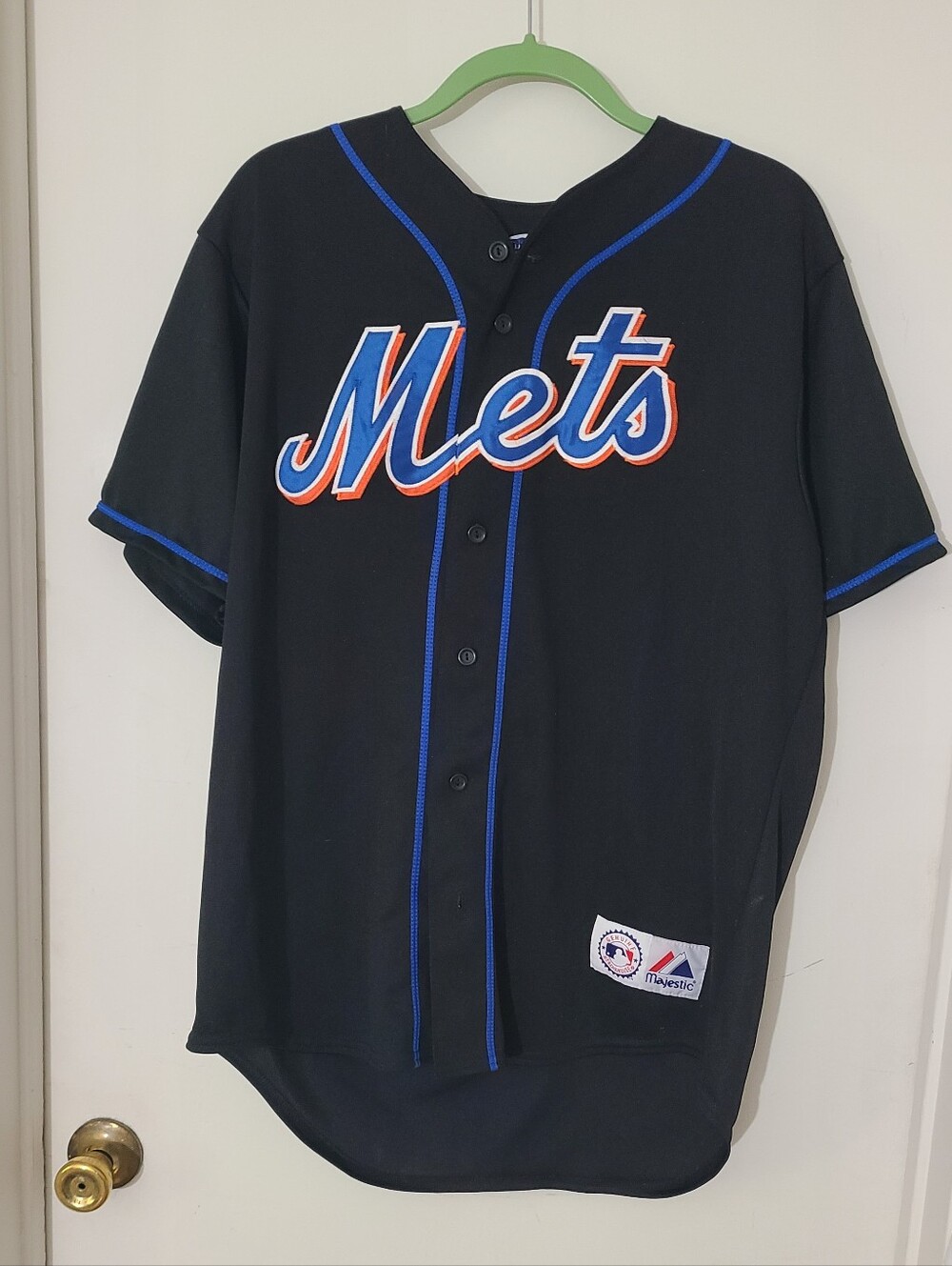 New York Mets Ryan Church #19 Majestic Jersey Y2K Large
